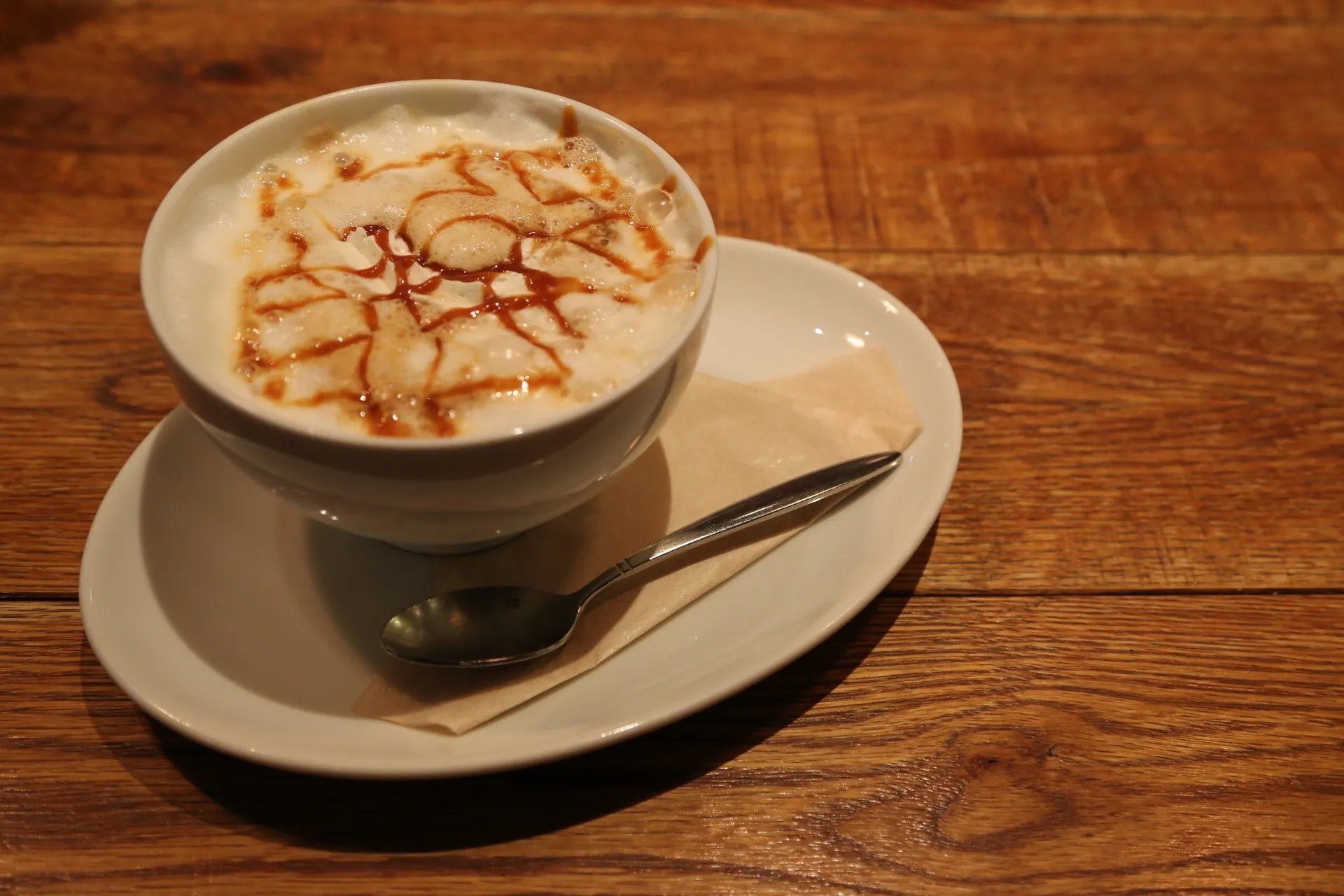 おしゃれキャラメルラテ