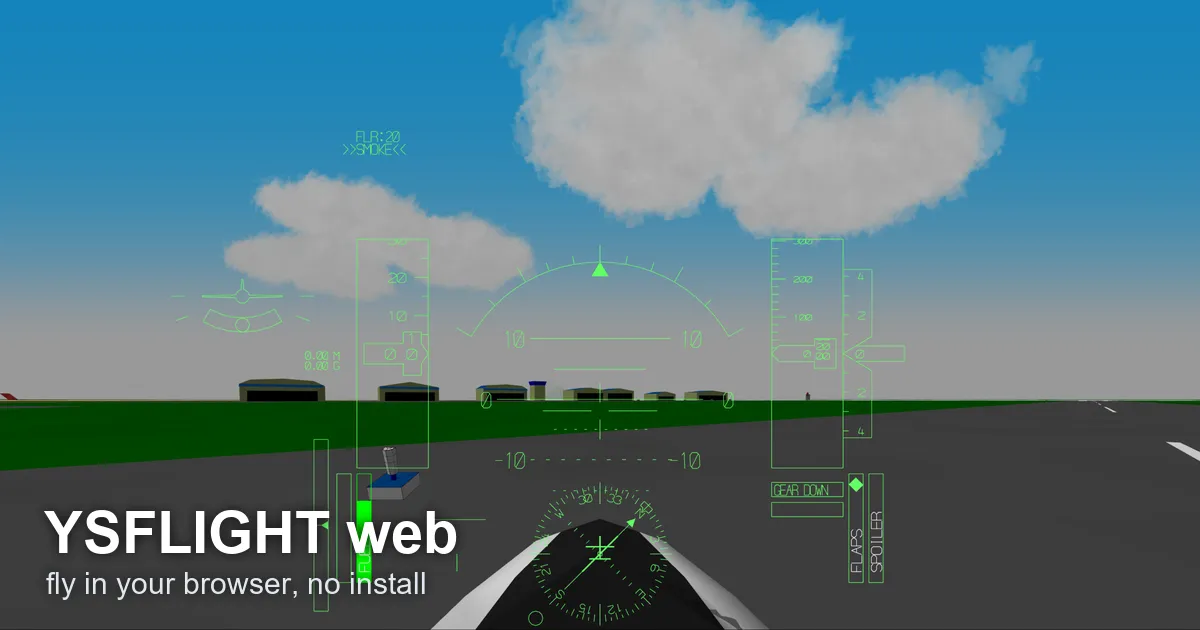 ysflight-web のスクリーンショット